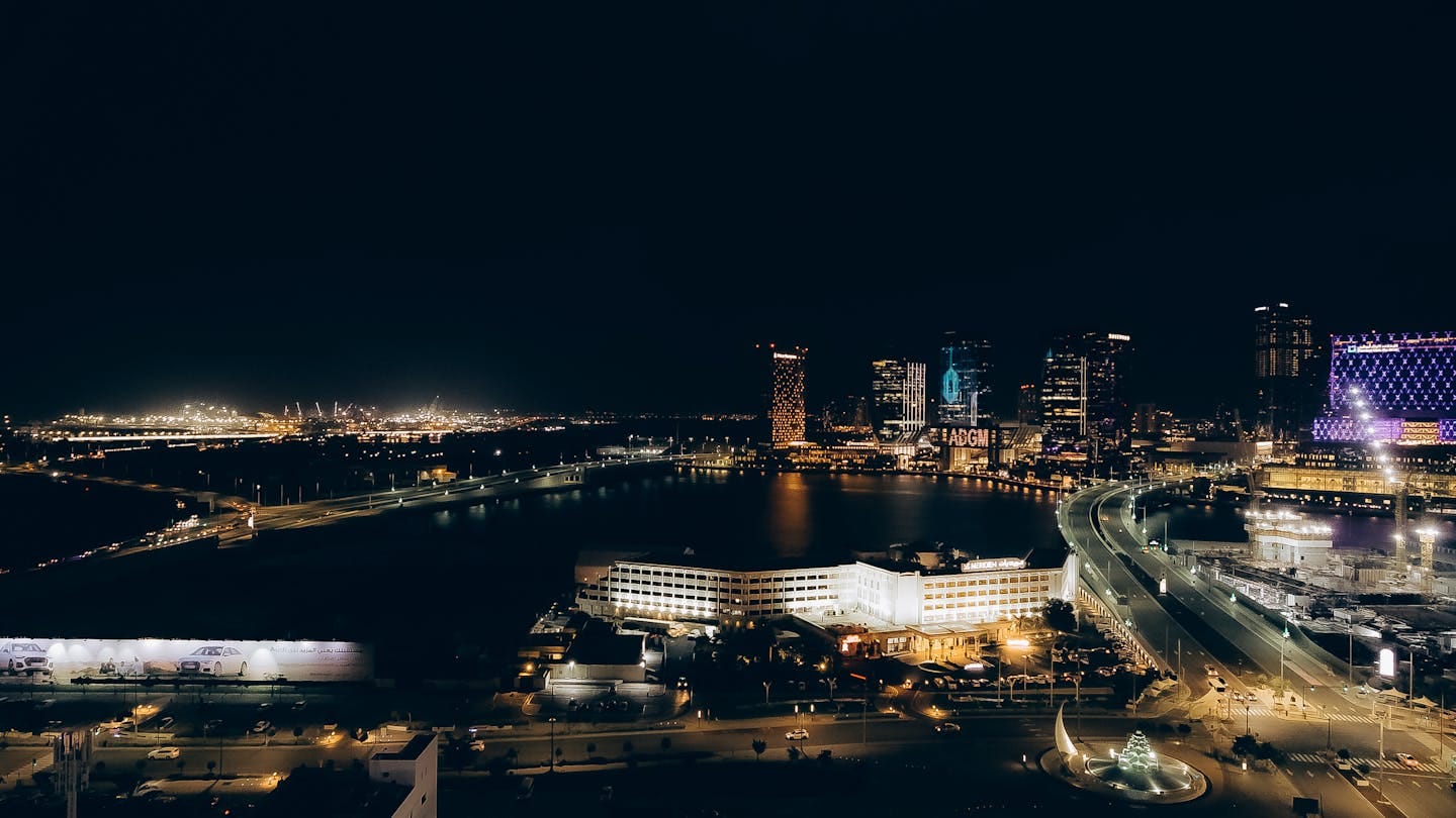 Utsikt över Abu Dhabi